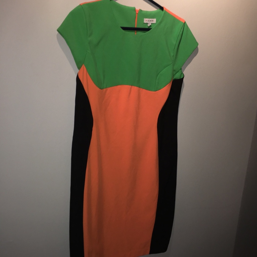 Fun & colorful dress that was worn once